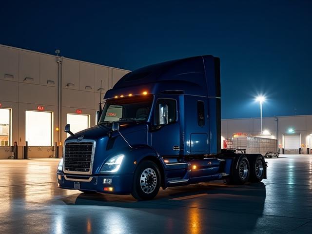 Reliable JCW Trucking semi-truck on a Northeast highway